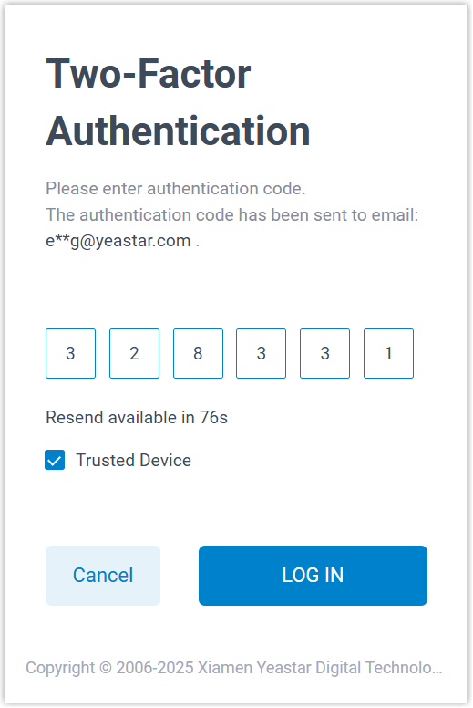 Cloud Voice, the two-factor verification code prompt in the Dynamics 365 plugin