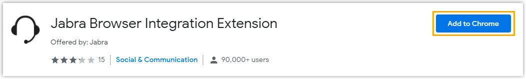 The extension listing with the Add to Chrome button