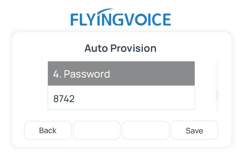 Entering the Voicemail Access PIN in the Password field