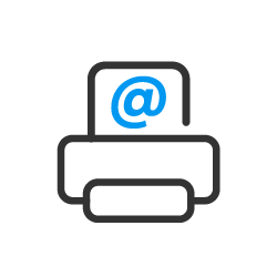 Virtual fax logo