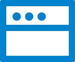 Web client status icon
