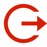 Sign-out icon