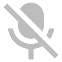 Muted microphone icon
