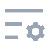 Preferences icon that opens the plugin settings